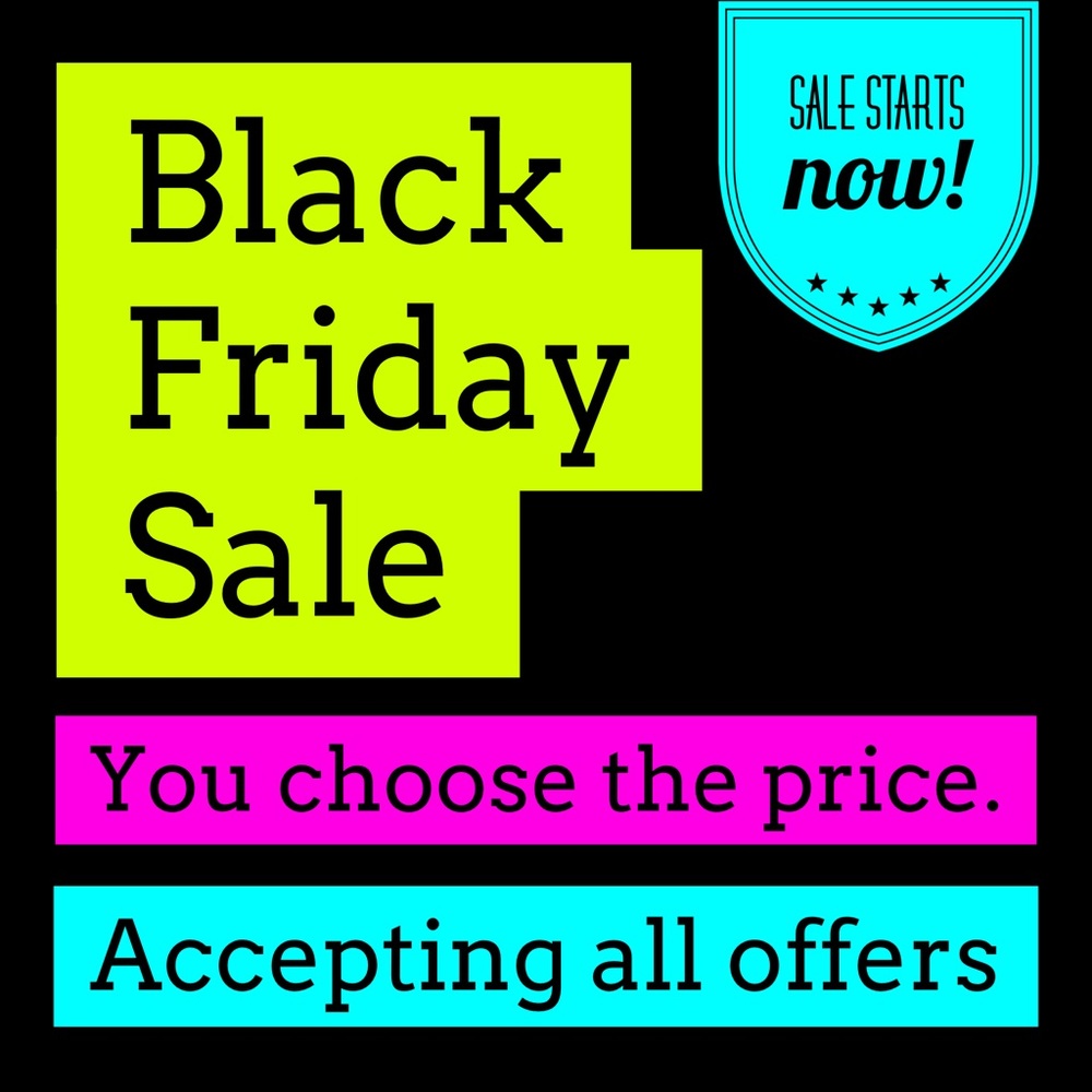 ACCEPTING ALL OFFERS - Happy Thanksgiving!